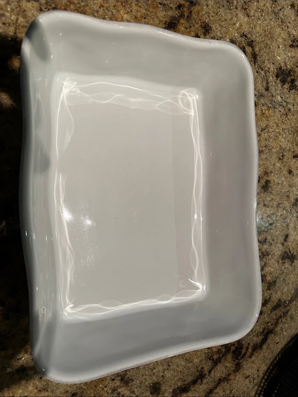 Crate & Barrel casserole dish